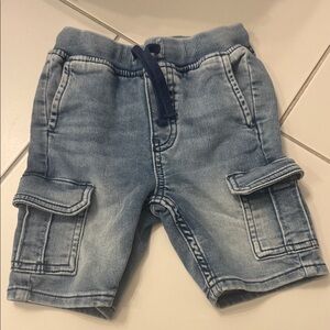 Stylish Blue Kids Cargo Shorts H&M like new